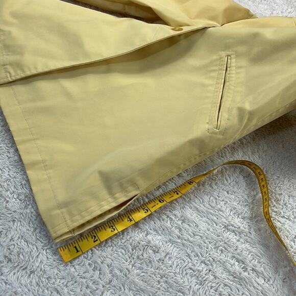 Vintage Little Miss Mack Mackintosh buttercream overcoat trench coat, XL - Picture 11 of 11